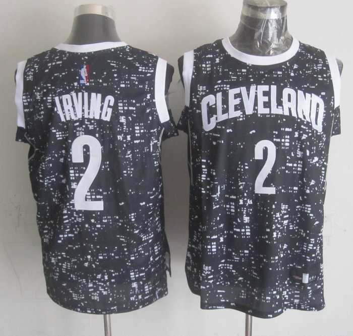Cleveland Cavaliers #2 Kyrie Irving Black City Luminous Stitched Jersey,We sell and wholesale Cleveland Cavaliers #2 Kyrie Irving Black City Luminous Stitched Jersey on line form chian!